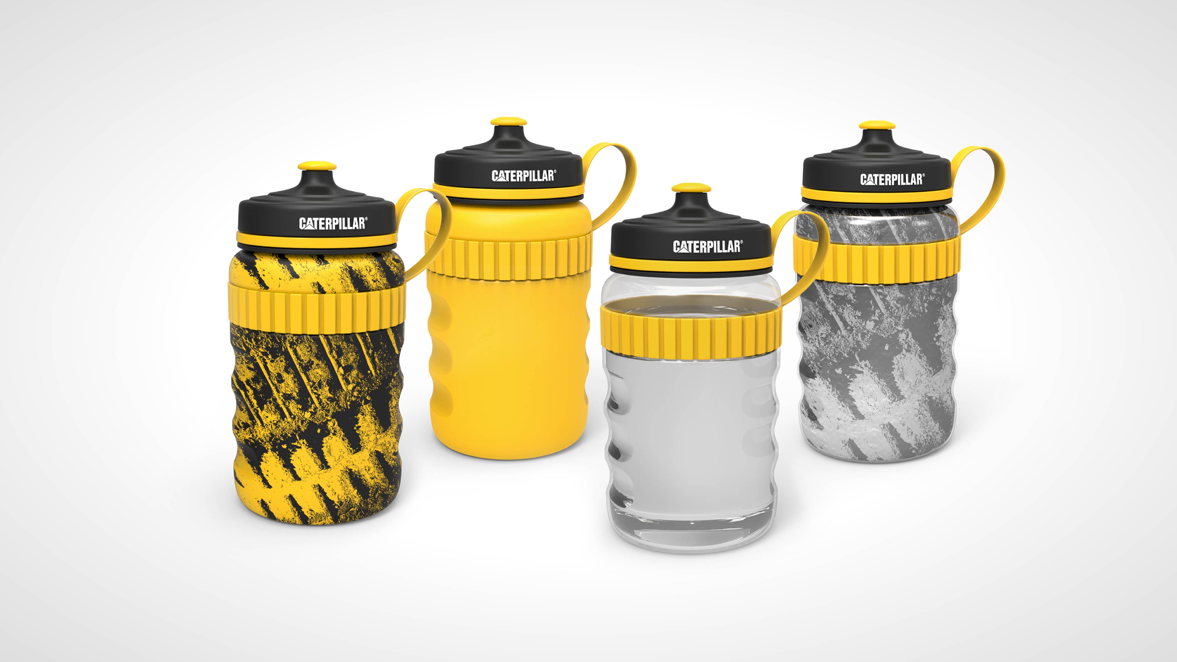 CAT Hiking Water Bottle 3D Design and Rendering by Ryan Savage