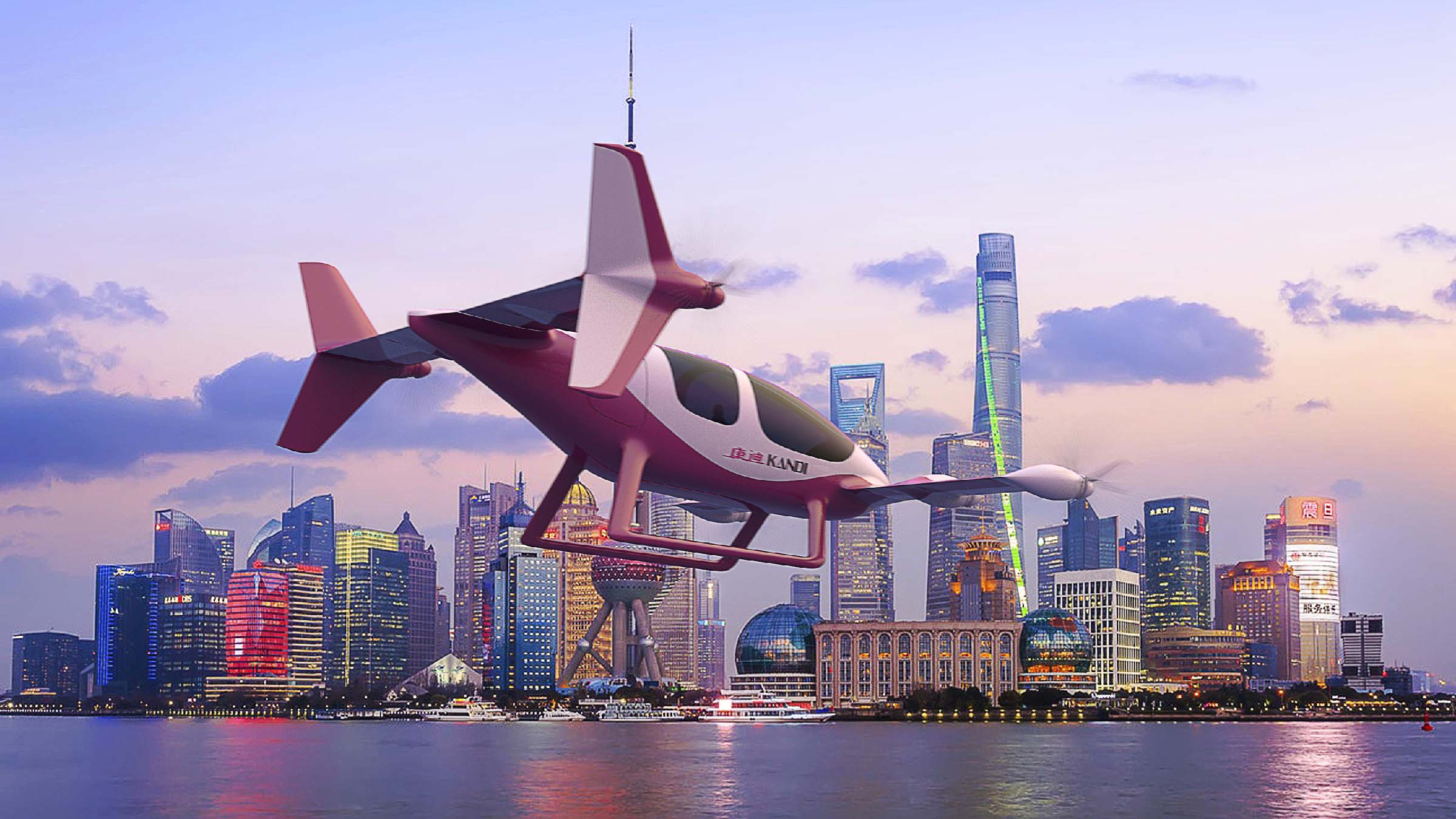 EV Aircraft Concept Design and 3d Rendering by Ryan Savage