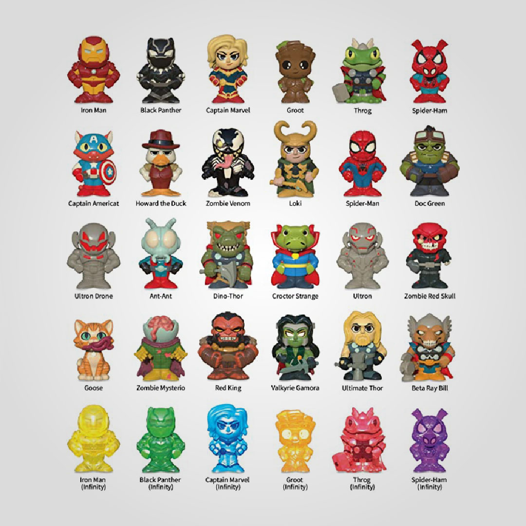 Marvel Battle World Action Figures