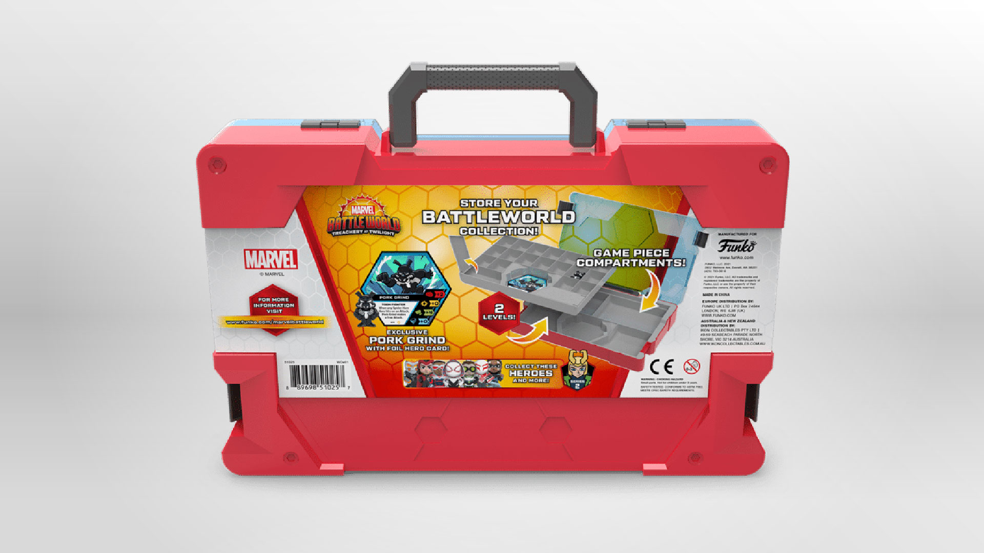 Marvel Battle World Storage Case