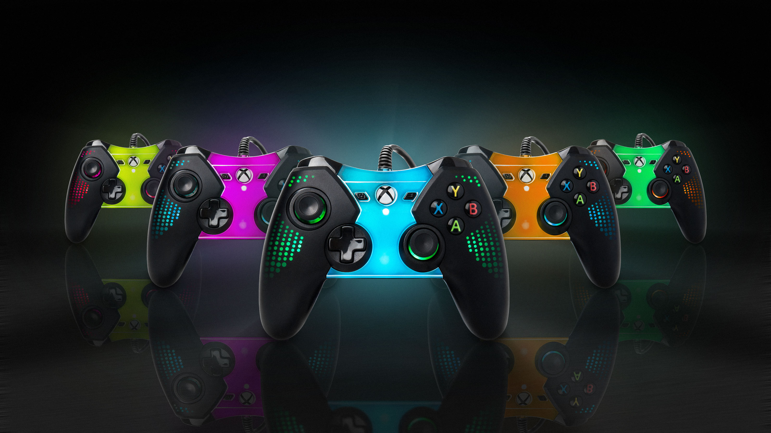 Spectra Illuminated Xbox Controller light up configurations